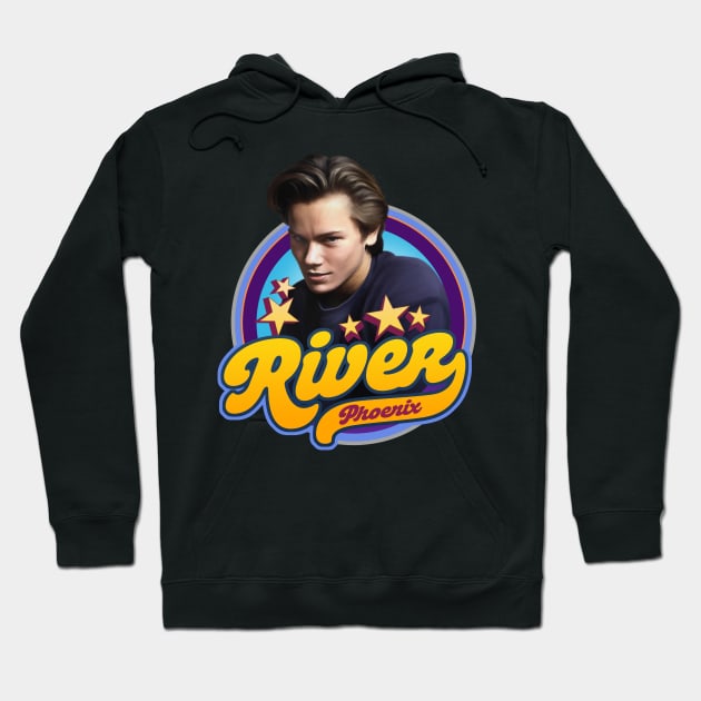 River Phoenix Hoodie by Trazzo